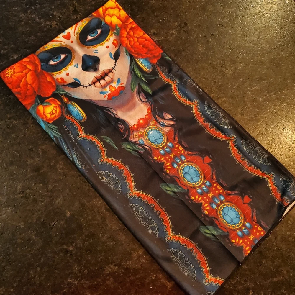🐕 Day of the Dead Neck Gaiter